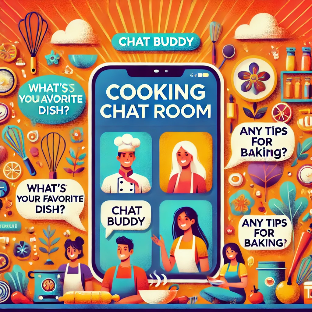 Chat Rooms for Cooking and Recipe Sharing